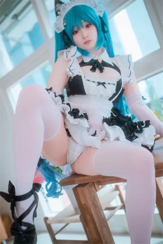 DJAWA Photo - Bambi 밤비 - Nikke Privaty Unkind Maid 152P